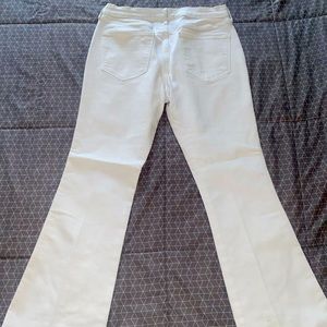 Mid Rise Flare Denim